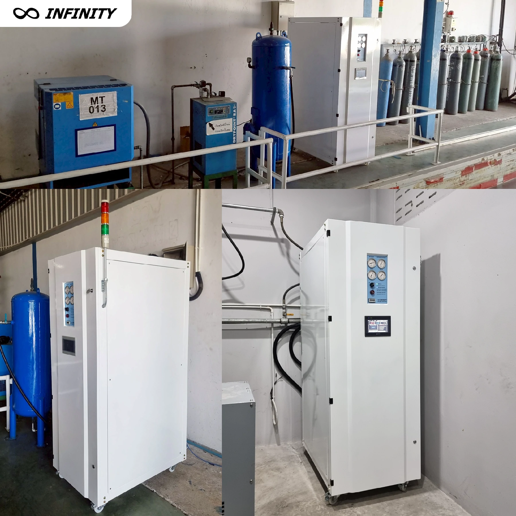 เครื่อง ผลิตก๊าซไนโตรเจน Nitrogen Gas Generator สำหรับโรงงานอุตสาหกรรม