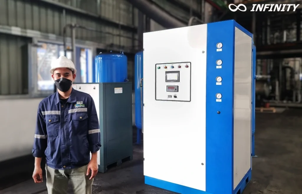 ตรวจเช็คเครื่องไนโตรเจน